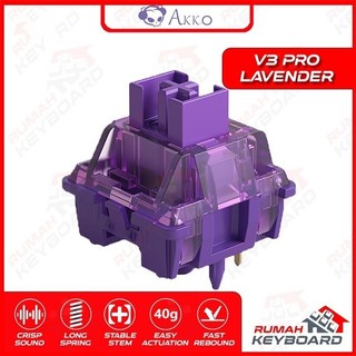 Akko V3 Lavender Purple Pro Tactile Switch (per butir)