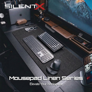 Deskmat Kain XXL 800x300mm Tepi Jahit