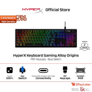 HyperX Alloy Origins Mechanical Gaming Keyboard