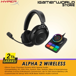 HyperX Cloud Alpha 2 Wireless Gaming Headset