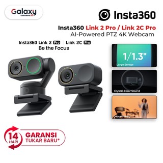 Insta360 Link 2 Pro AI-Powered 4K PTZ Webcam
