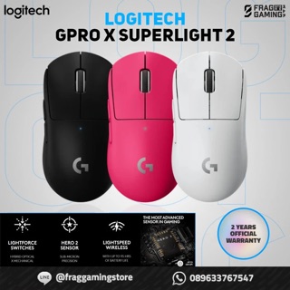 Logitech G Pro X Superlight 2 Wireless Gaming Mouse