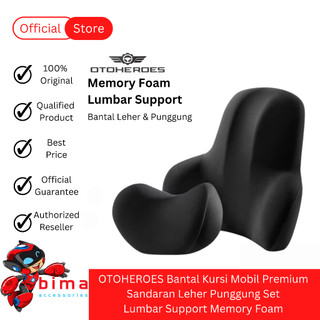 Lumbar Support Memory Foam untuk Kursi Kerja