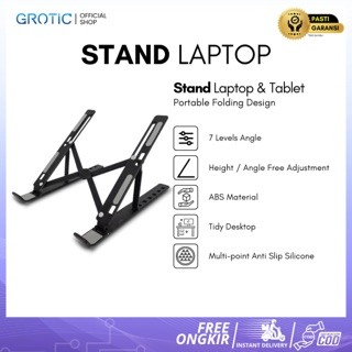 Stand Laptop Lipat ABS Mini - Alphalux