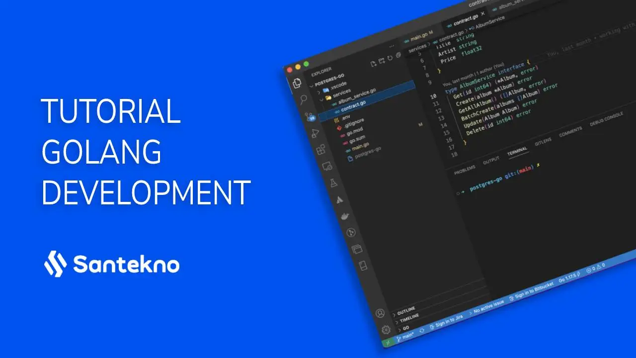 Cara Setup Development Go Di Visual Studio Code